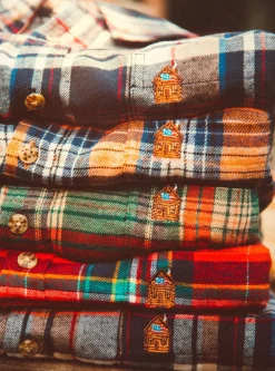 Kiel James Patrick Acorn Harvest Flannel Shirt - Men'S^Men Shirts