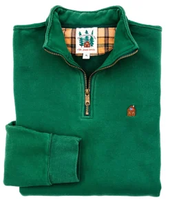 Kiel James Patrick Adirondack Spruce Quarterzip^Men Quarterzips