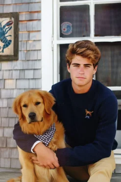 Kiel James Patrick American Retriever Monogram Sweater (Men'S)^Men Sweaters