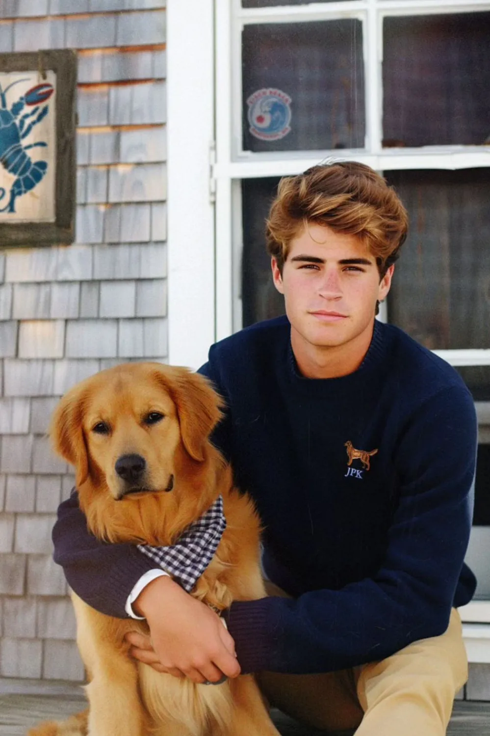 Kiel James Patrick American Retriever Monogram Sweater (Men'S)^Men Sweaters