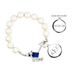 Kiel James Patrick Anchor Atlantic Monogram Wedding Bracelet^ Wedding Gifts For Her