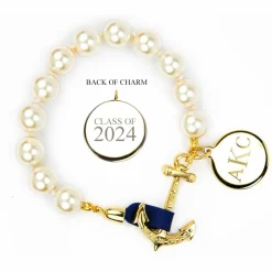 Kiel James Patrick Anchor Atlantic Monogram Bracelet --Class Of 2024^ Class Of 2024