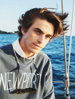 Kiel James Patrick Anchor Ropies White^ Sunglasses