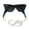 Kiel James Patrick Anchor Ropies White^ Sunglass Straps