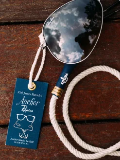 Kiel James Patrick Anchor Ropies White^ Sunglass Straps