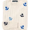 Kiel James Patrick Anchors Away Cable Knit Sweater^Women Sweaters