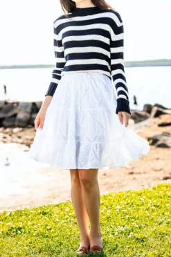 Kiel James Patrick Atlantic Striped Sweater^Women Sweaters