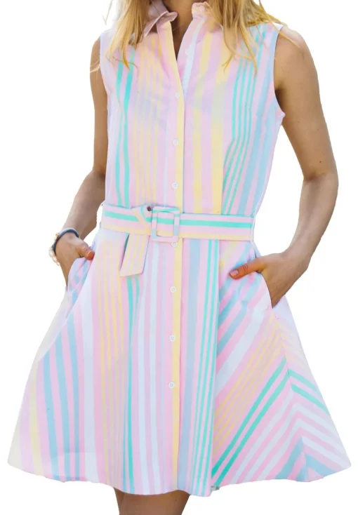 Kiel James Patrick Bahama Stripe Summering Dress^Women Dresses