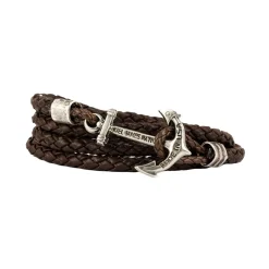 Kiel James Patrick Barrel Of Rum^ Leather Bracelets