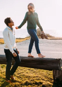 Kiel James Patrick Bermuda Sails Quarterzip (Men'S)^Men Quarterzips