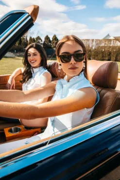 Kiel James Patrick Blue Bay Ruffle Shirt^Women Shirts