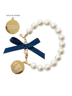 Kiel James Patrick Classy Girls Wear Pearls Monogram Wedding Bracelet^ Wedding Gifts For Her