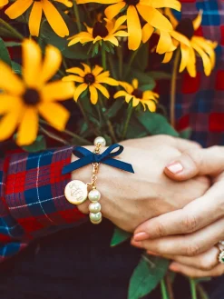 Kiel James Patrick Classy Girls Wear Pearls Monogram Bracelet^ Bracelets And Bangles