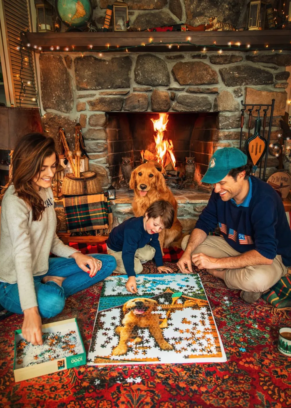 Kiel James Patrick Cozy Autumn Porch Puzzle^ Cozy Cabin Puzzles