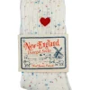 Kiel James Patrick Cream Heart Donegal Socks^ Socks