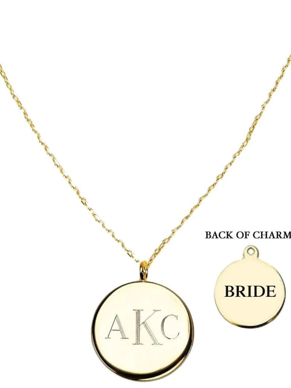 Kiel James Patrick Golden Wedding Pendant^ Wedding Gifts For Her