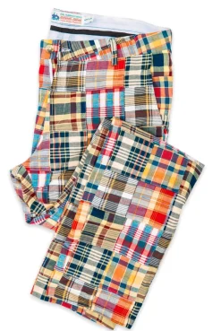 Kiel James Patrick Hyannis Patchwork Madras Pants^Men Pants