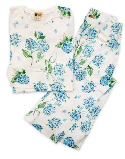 Kiel James Patrick Hydrangea Bloom Pajama Set^Women Pajamas