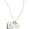 Kiel James Patrick I Heart Pearls Silver^ Monogrammed Jewelry