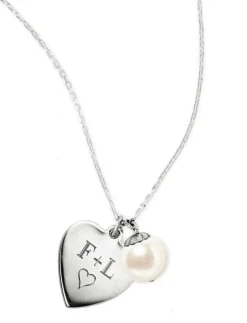 Kiel James Patrick I Heart Pearls Silver^ Necklaces
