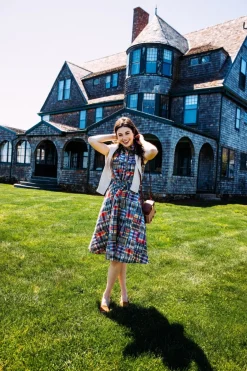 Kiel James Patrick Jacqueline Patchwork Madras Shirtdress^Women Dresses