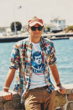 Kiel James Patrick Kennedy Leadership For The 60'S T-Shirt^Men T-Shirts