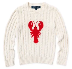 Kiel James Patrick Lobster Cable Knit Kids Sweater^Kids Sweaters
