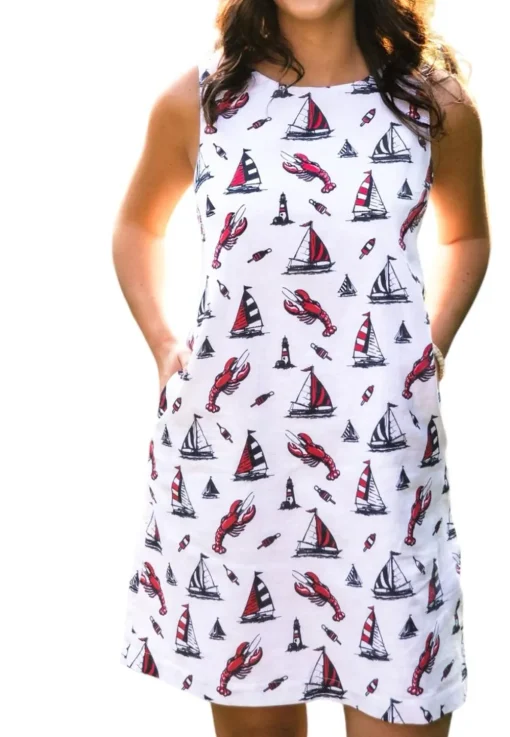 Kiel James Patrick Lobster Harbor Dress^Women Dresses