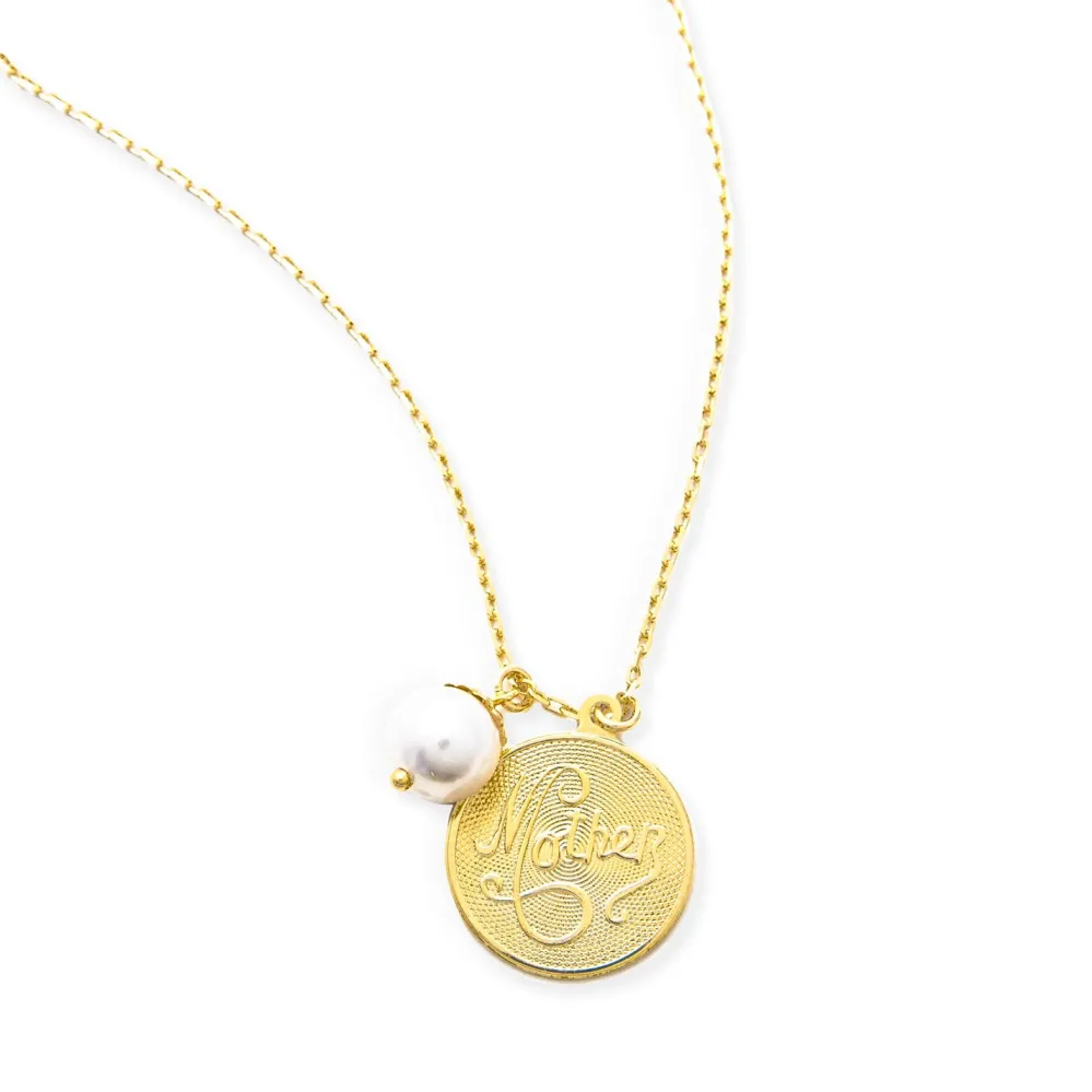 Kiel James Patrick Mother Pearl Drop Necklace^ Necklaces