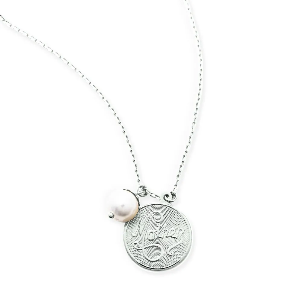 Kiel James Patrick Mother Pearl Drop Necklace^ Necklaces