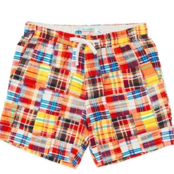 Kiel James Patrick Nantucket Drawstring Madras Shorts^Men Shorts