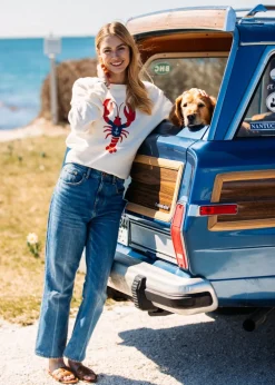 Kiel James Patrick Nautical Lobster Sweatshirt^Women Sweatshirts