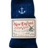 Kiel James Patrick Navy Anchor Donegal Socks^ Socks