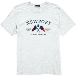 Kiel James Patrick Newport Bowen'S Wharf Flag T-Shirt^Men T-Shirts