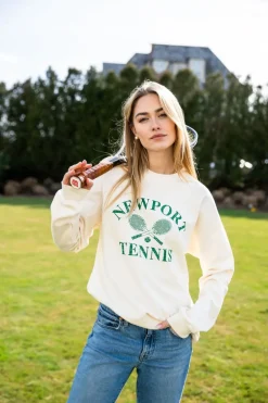 Kiel James Patrick Newport Tennis Sweatshirt^Women Sweatshirts