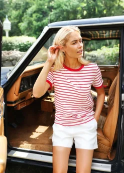 Kiel James Patrick Ocean Crest Linen Shorts^Women Shorts