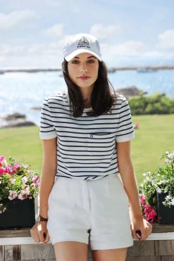 Kiel James Patrick Ocean Crest Linen Shorts^Women Shorts