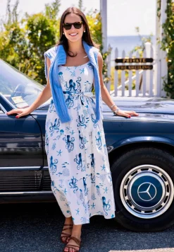 Kiel James Patrick Octopus Garden Maxi Dress^Women Dresses