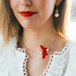 Kiel James Patrick Pearl Chandelier^ Earrings