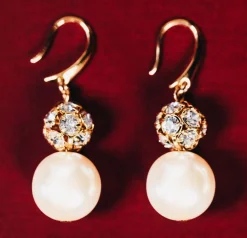 Kiel James Patrick Pearl Chandelier^ Earrings