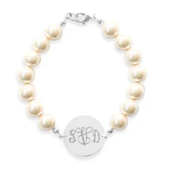 Kiel James Patrick Pearl Monogram Bracelet^ Bracelets And Bangles