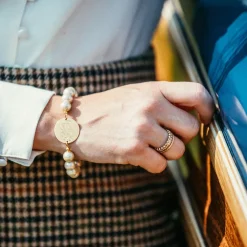 Kiel James Patrick Pearl Monogram Bracelet^ Bracelets And Bangles