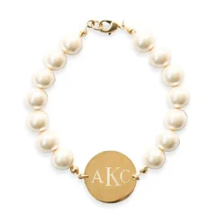 Kiel James Patrick Pearl Monogram Bracelet--Class Of 2024^ Class Of 2024