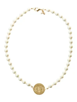 Kiel James Patrick Pearl Monogram Necklace^ Necklaces