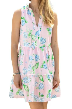 Kiel James Patrick Pink Hydrangea Bloom Dress^Women Dresses