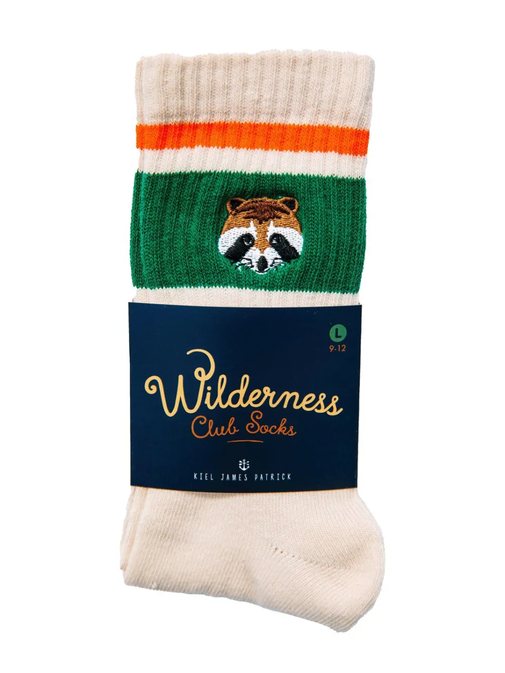 Kiel James Patrick Raccoon Wilderness Kids Socks^Kids Socks