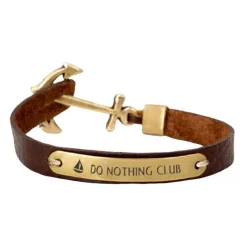 Kiel James Patrick Sailor Tattoo Bracelet - Tan^ World Traveler'S Collection