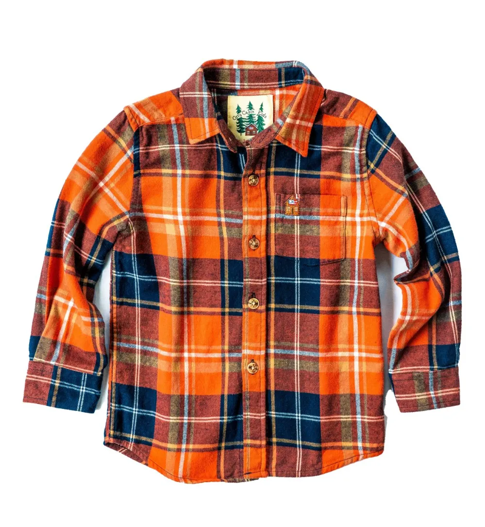 Kiel James Patrick Shenandoah Sunset Kids Flannel Shirt^Kids Shirts