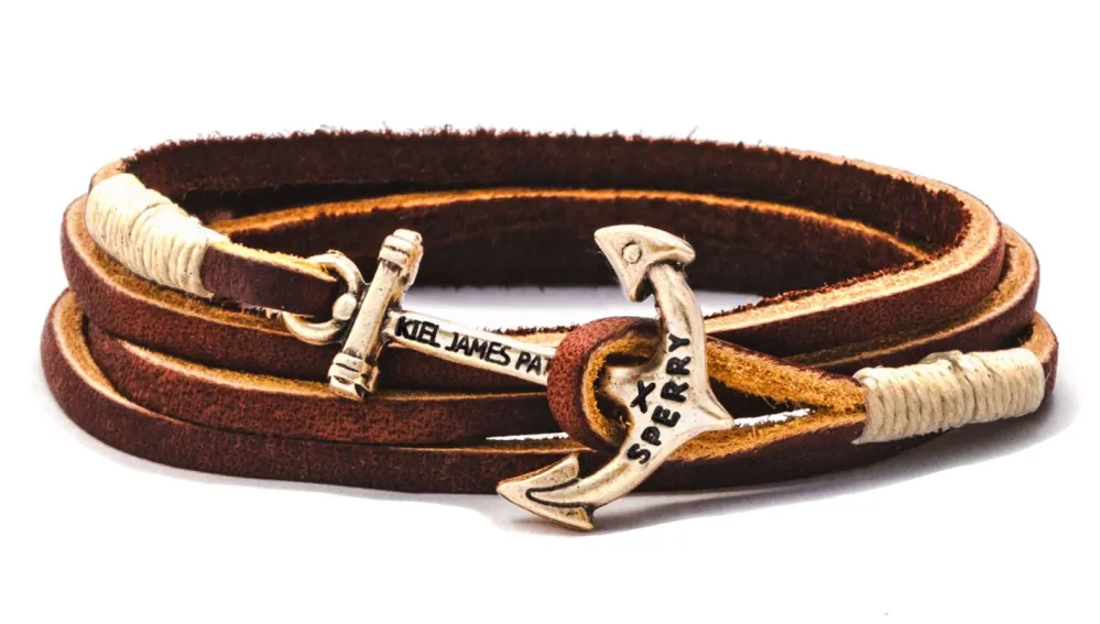 Kiel James Patrick Sperry X Kjp Limited Edition Vineyard Dockside^ Leather Bracelets