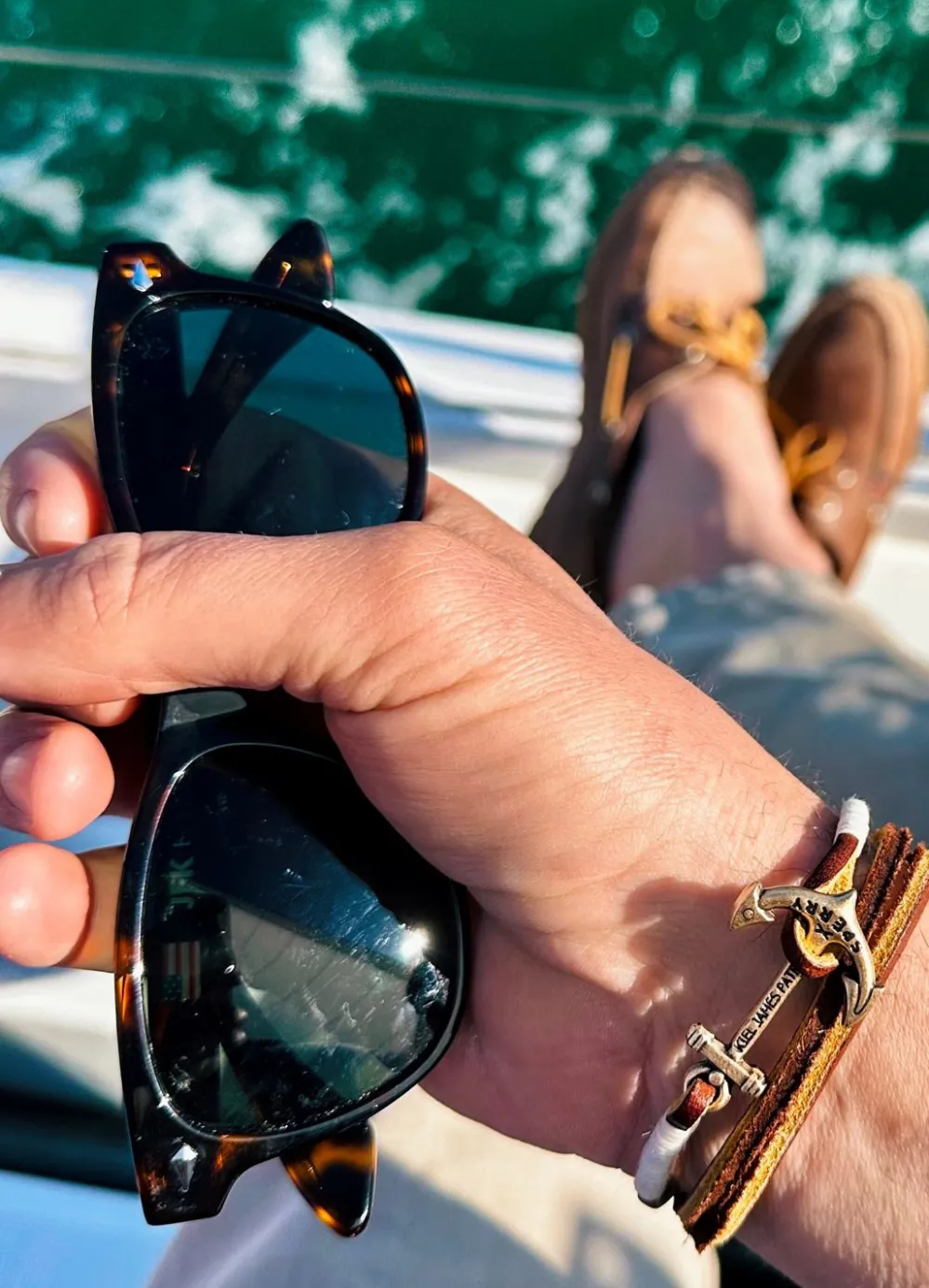 Kiel James Patrick Sperry X Kjp Limited Edition Vineyard Dockside^ Leather Bracelets